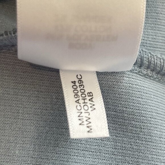 Marc New York Mens 1/4 Zip Sweatshirt Light Blue Size Medium - Picture 8 of 8